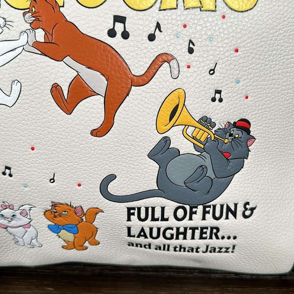 Kate Spade X Disney Aristocats LIMITED Ella North South Tote Bag! - Picture 5 of 12